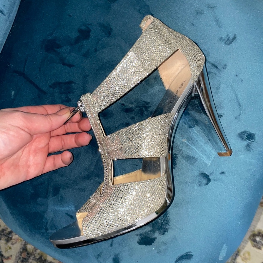 Michael Kors Metallic Heels